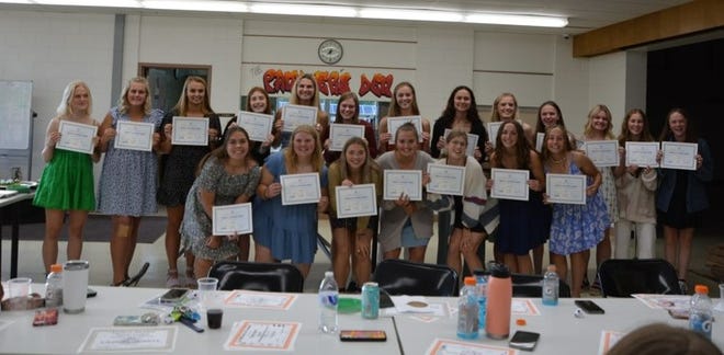 The Cheboygan girls soccer team recently held its end-of-season banquet. The Chiefs had several players earn awards, including four who made the All-Northern Michigan Soccer League first team.