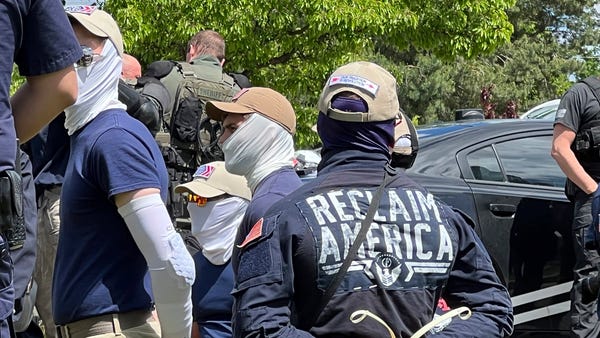 Authorities arrest members of the white supremacis