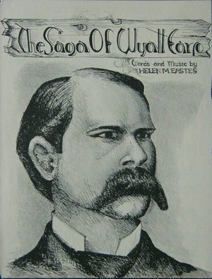 Sheet music of a ballad about Wyatt Earp, composed for the 1956 Prime Beef Festival, can still be found online. A recording of the song may also have been made.