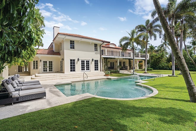 Built in 1928, a Mediterranean-style house at 177 Clarek Ave. in Midtown Palm Beach has sold for a recorded $14.75 million. It last sold in December 2020 for $5.9 million, the deed shows.