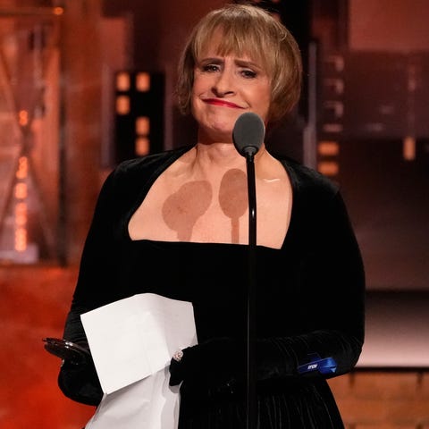 Jun 12, 2022; New York, NY, USA; Patti LuPone acce