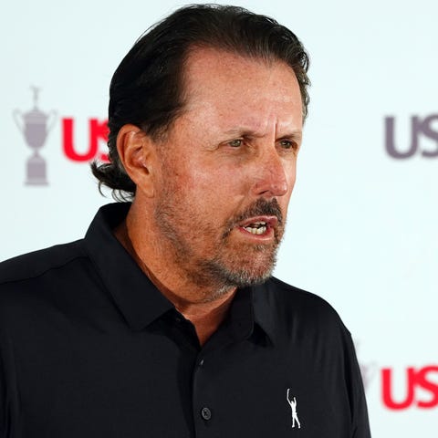 Phil Mickelson was asked about the Saudi-backed LI