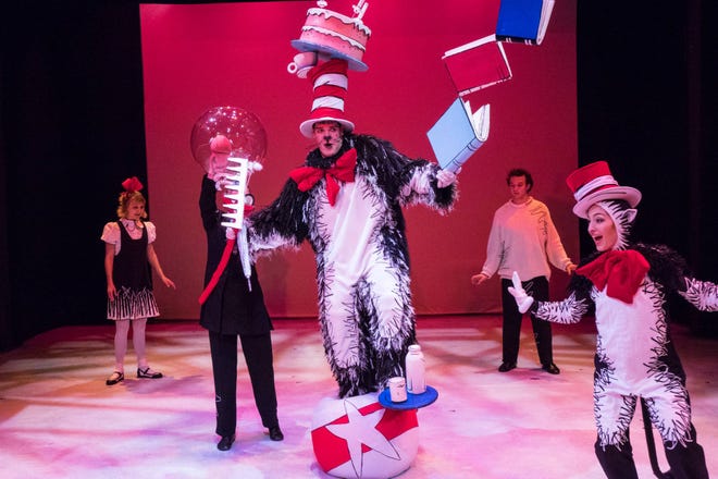 "Dr. Seuss's The Cat in the Hat" will run Feb. 21 through April 23, 2023, at Zach Theatre.