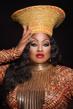 Erik Douglas, whose stage name is Aniyah Jade Oshanns, performs to defy people's conceptions of being Black and having a bigger body as a drag Queen.