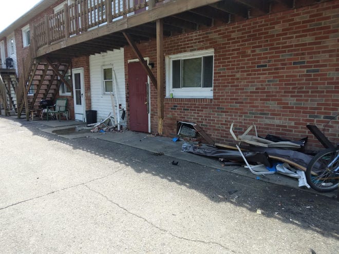 New Philadelphia police have identified a 22-year-old suspect in a fatal crash that happened when a vehicle ran into two men who were sitting at a picnic table outside an apartment at 1811 E. High Ave. New Philadelphia on Tuesday evening. Ronald Rader, 55, died. Another man was injured. The driver left the scene.