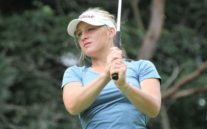 Annie Pietila of Brighton shot 75 in the second round of the Michigan Women's Amateur, but it wasn't enough to get her to match play.