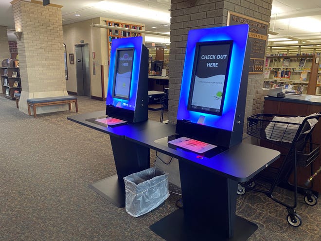 New Castle-Henry County's Public Library has new self-checkout stations.