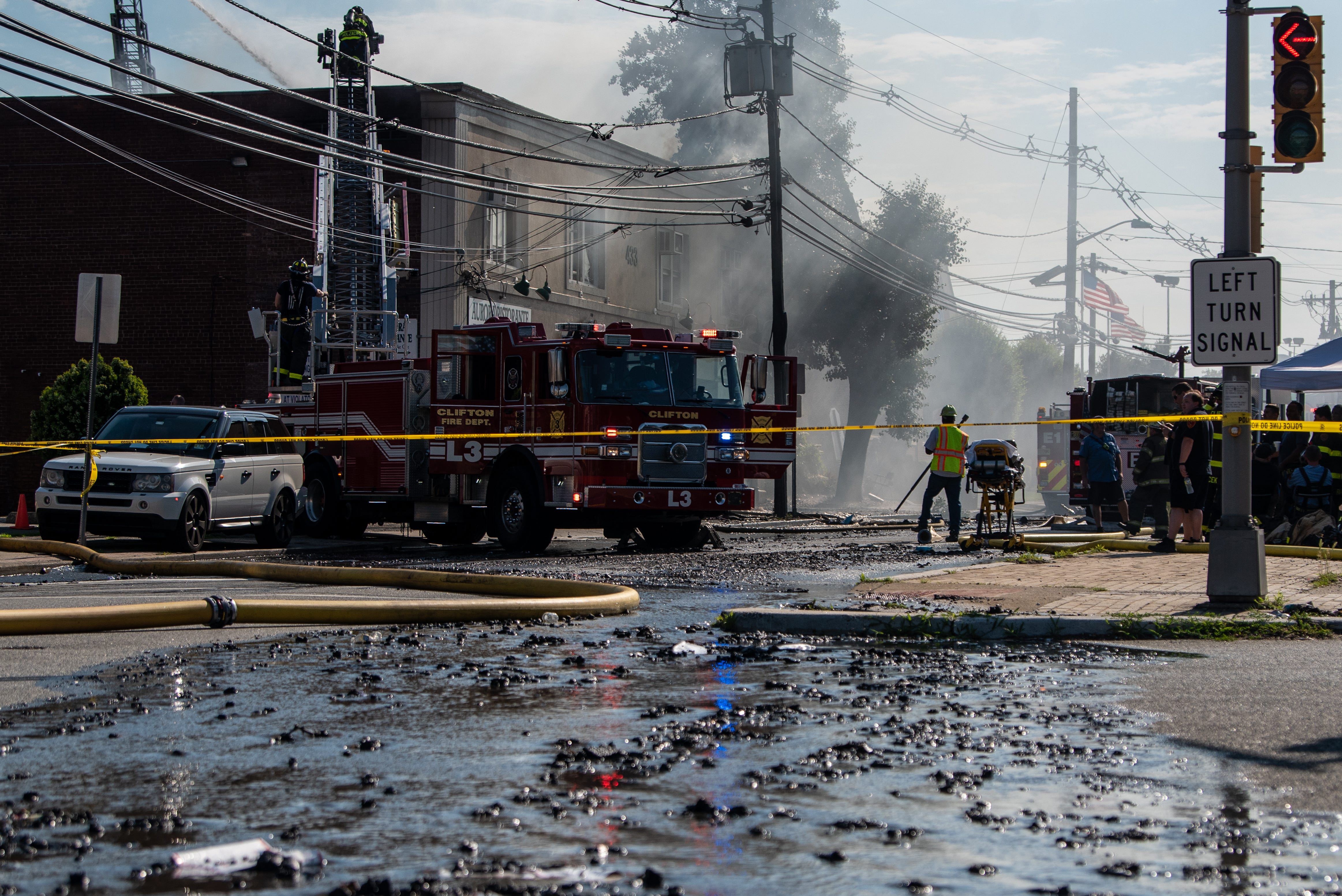 Clifton NJ fire that destroyed businesses under investigation