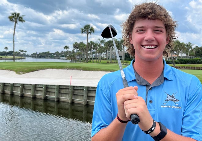 Carson Brewer has returned to the Ponte Vedra High boys golf team after an ankle injury cost him most of the regular season.