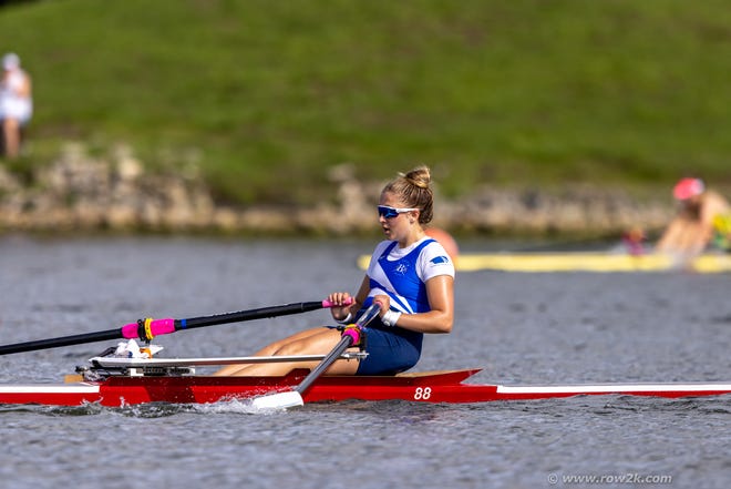 Eliza Straayer, who will be a senior at Acton-Boxborough this fall, placed 17th in the nation in the single.