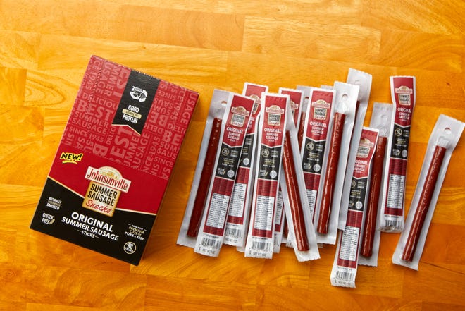 Johnsonville's Summer Sausage Sticks come in individual sticks or pouches.