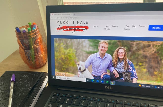 Merritt Hale is a University of Virginia alumnus and served in the U.S. Navy for four years. He is running against incumbent Ben Cline in the Republican primary election.