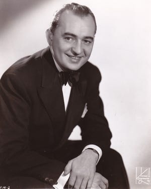 Bandleader Freddy Martin was an Ohio native who got his musical start in Cleveland. During five decades, Freddy Martin and His Orchestra frequently performed in the Buckeye State. He was known for his "singing saxophone" and was especially important to musical history because of his band's medley of theme songs of 26 of the greatest bands of the Big Band Era, a number that he and his musicians frequently performed at concerts. That medley will be recreated at a "Fabulous Forties" concert on June 24 at Canton Palace Theatre. The concert will call to mind a concert Martin and his band performed in 1949 at the Palace.