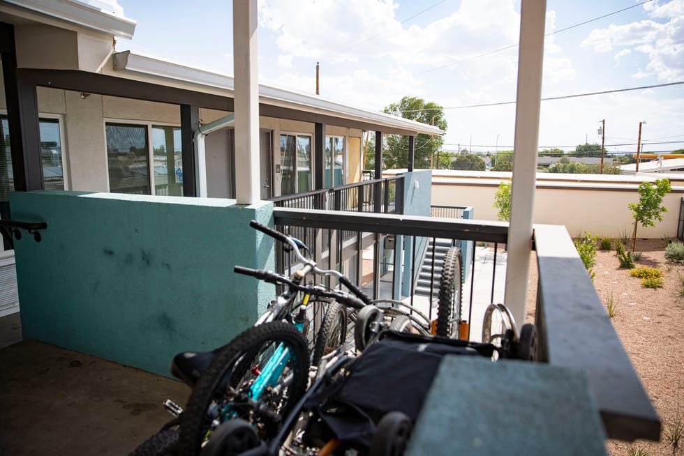 The Desert Hope apartment complex on Thursday, June 16, 2022. The complex, owned by Mesilla Valley Public Housing Authority, houses 40 people who were previously experiencing homelessness. 