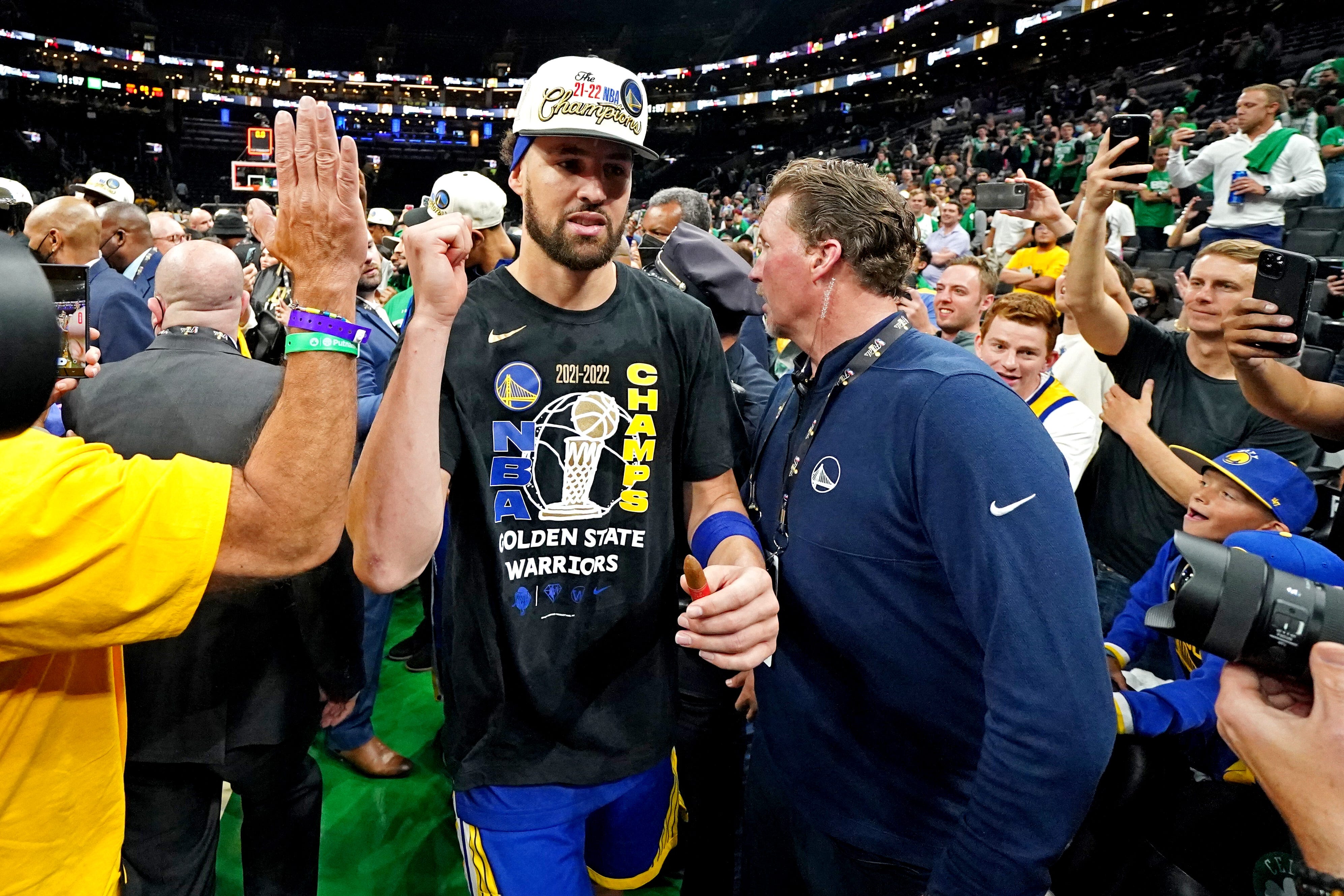 Holy cannoli': Klay Thompson reflects on Warriors winning NBA title