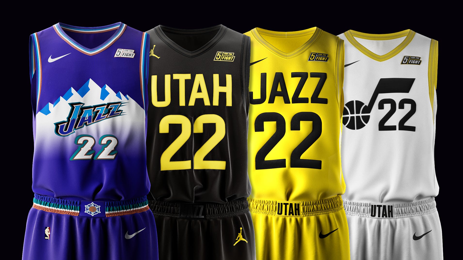 Utah Jazz uniforms 2022 Purple jerseys revealed by NBA team