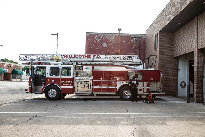 The Chillicothe firefighters regularly inspect equipment making sure they are prepared to help whenever a call comes in.
