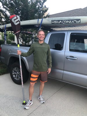 Wilmington's Scott Johnson, who had a double-lung transplant and has cystic fibrosis since birth, will be attempting an 80-mile solo paddleboard trip from the Bahamas to Florida in late June 2022.