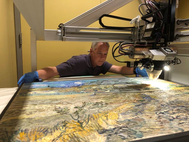Kentucky chemist uncovers hidden, faded colors in Van Gogh painting