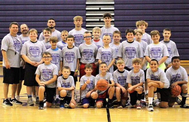 Mount Gilead recently held a boys basketball camp for those in grades four through six.
