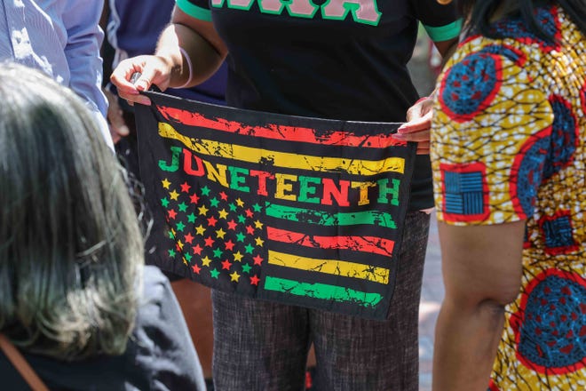 The Delaware Juneteenth Association held its annual Juneteenth Parade on Monday, June 20, 2022, in Wilmington.