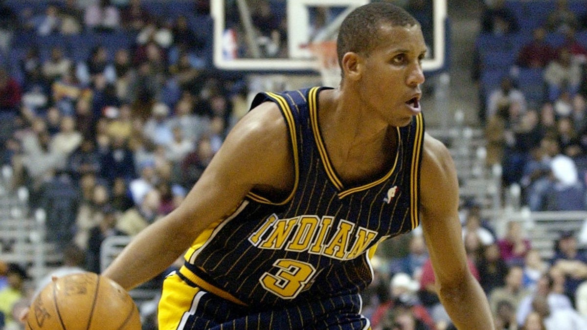Reggie MIller was selected by the Pacers with the 11th pick in the 1987 NBA draft.