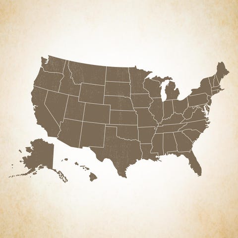 Unites States map