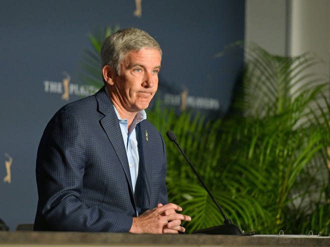 PGA Tour Commissioner Jay Monahan.