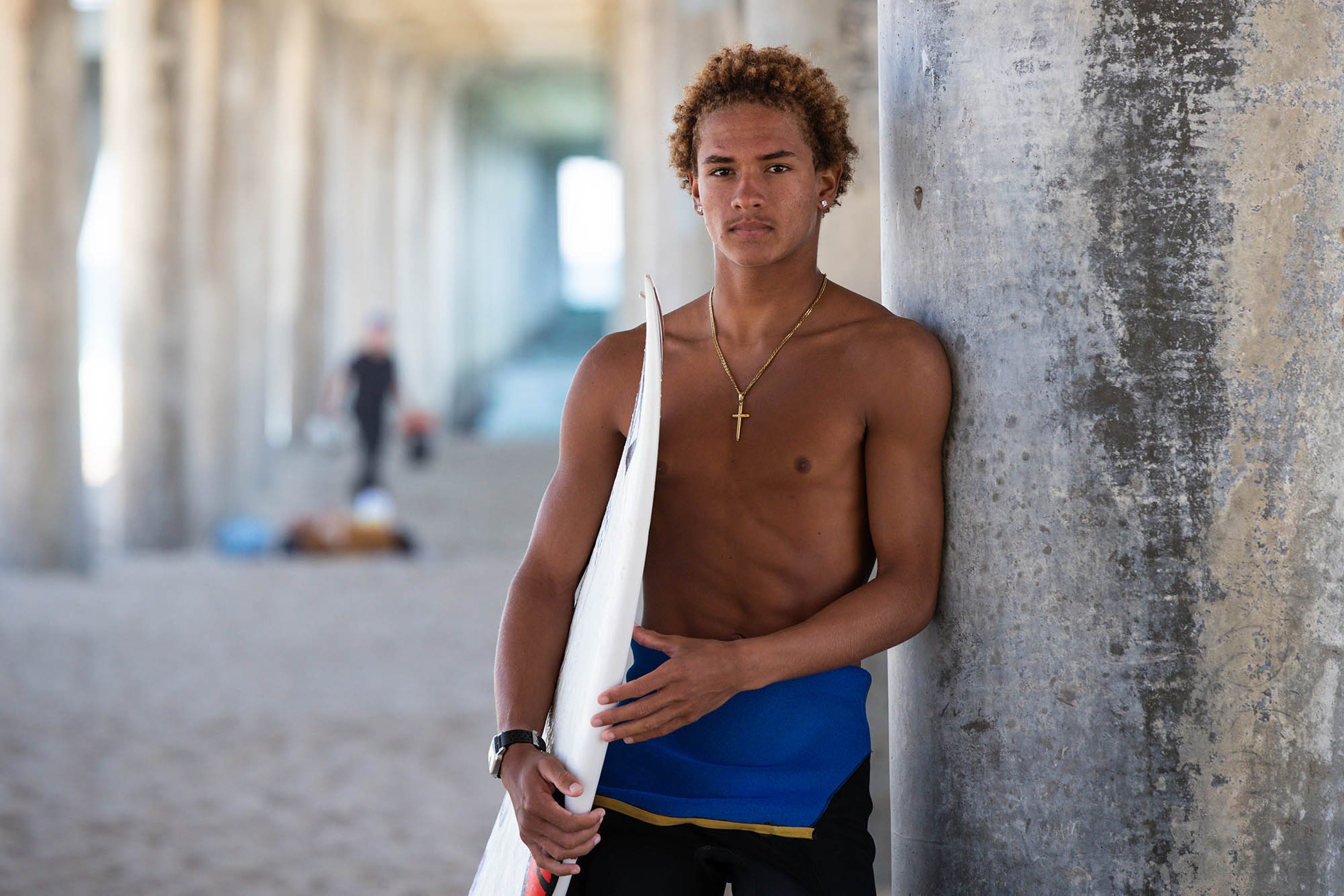 Carl Burger making history as one of