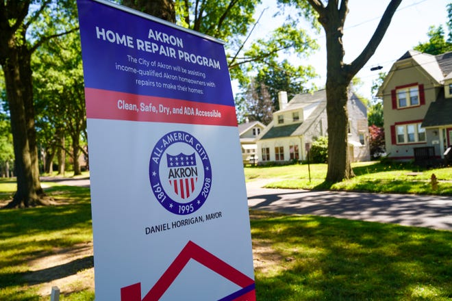 The city of Akron has created the Akron Home Repair Program using money from the American Rescue Plan Act to help homeowners improve their houses.