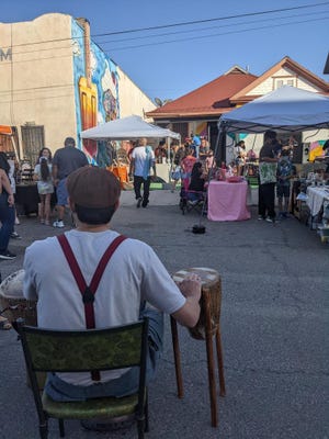 The Casa, Cuerpo y Corazón monthly last Saturday market is 4:30 to 9:30 pm at 2218 East Mills Ave.  in the heart of El Paso.