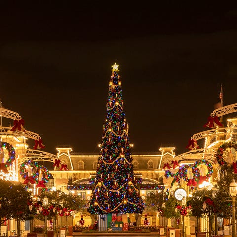 Main Street U.S.A. gets all decked out for the hol