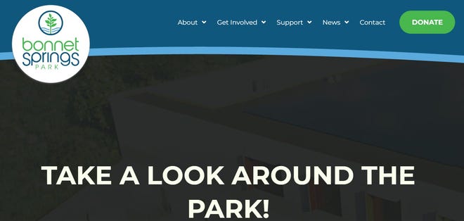The Bonnet Springs Park website, bonnetspringspark.com.