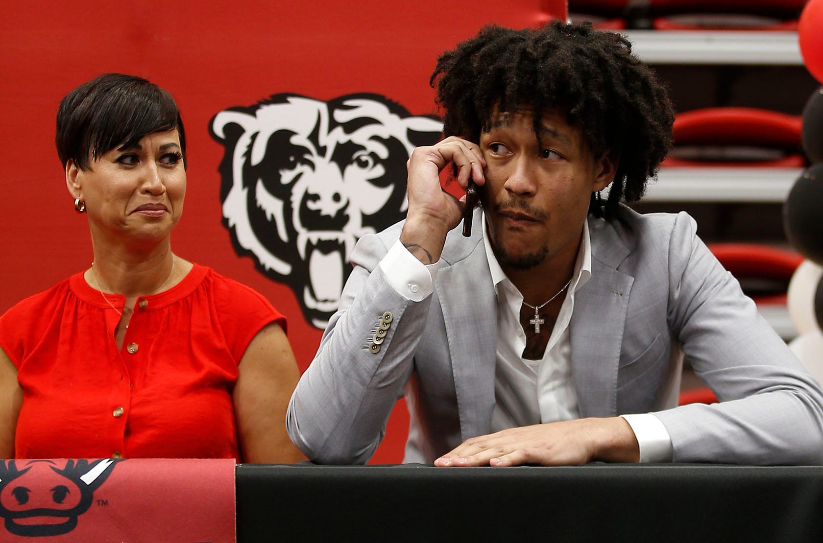 Jaylin Williams NBA Draft party for OKC Thunder pick from Arkansas