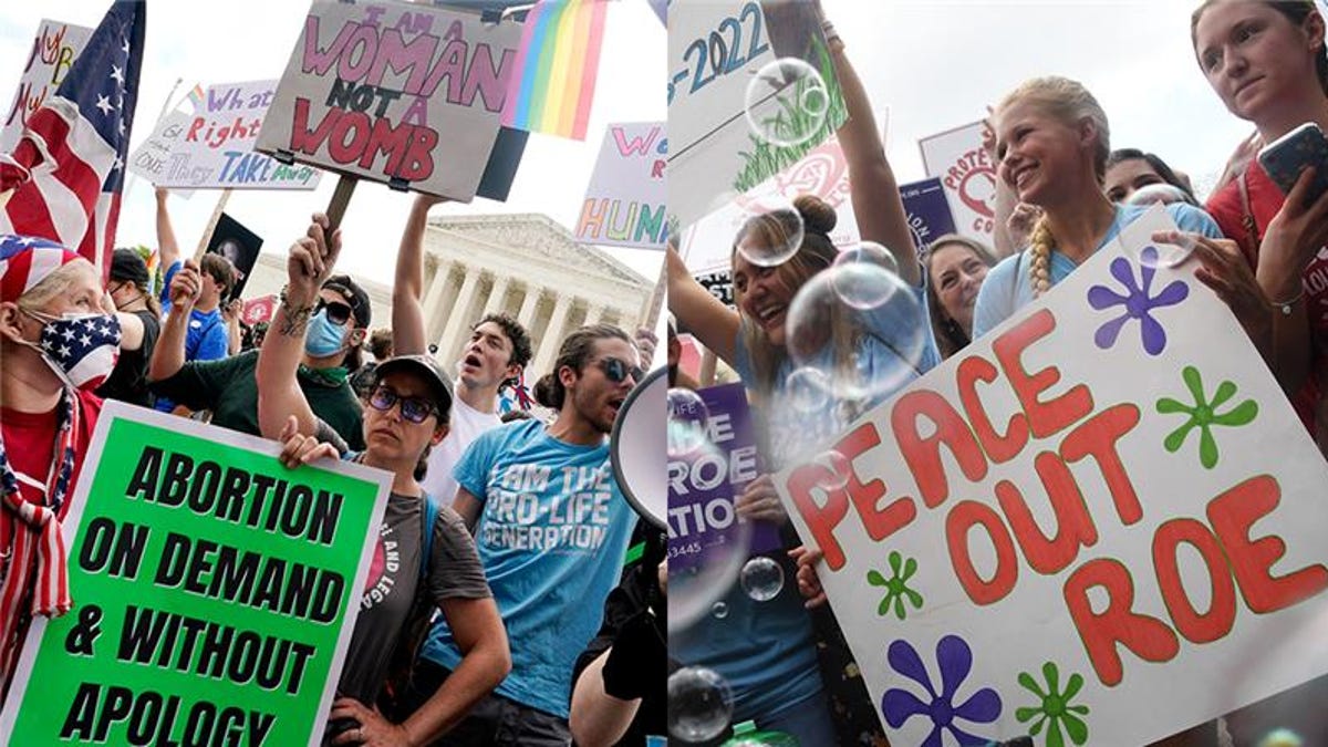 Advocates reach to the end of Roe v. Wade.