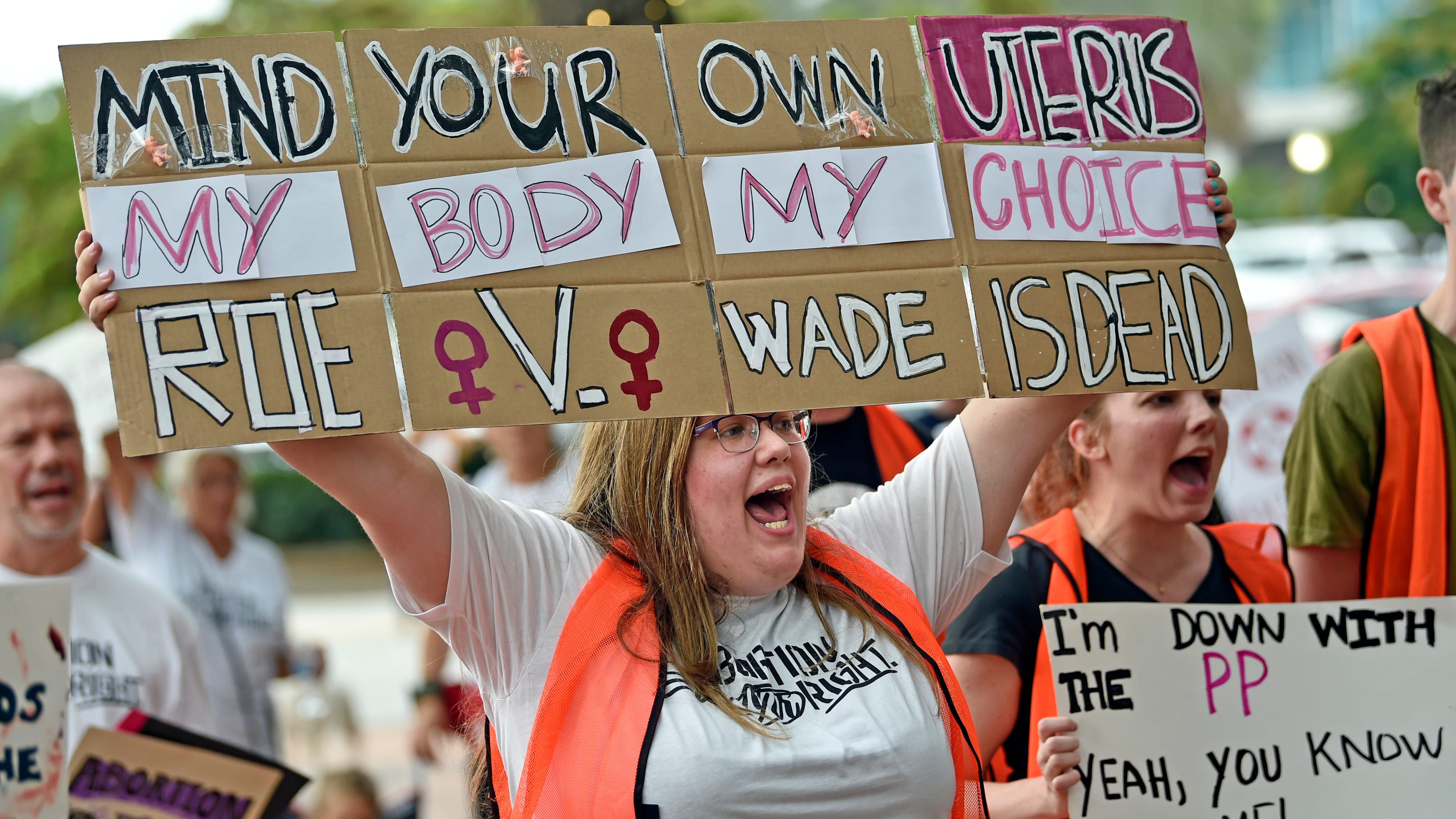 Sarasota abortion rights protests see mix of emotions over Roe vs Wade