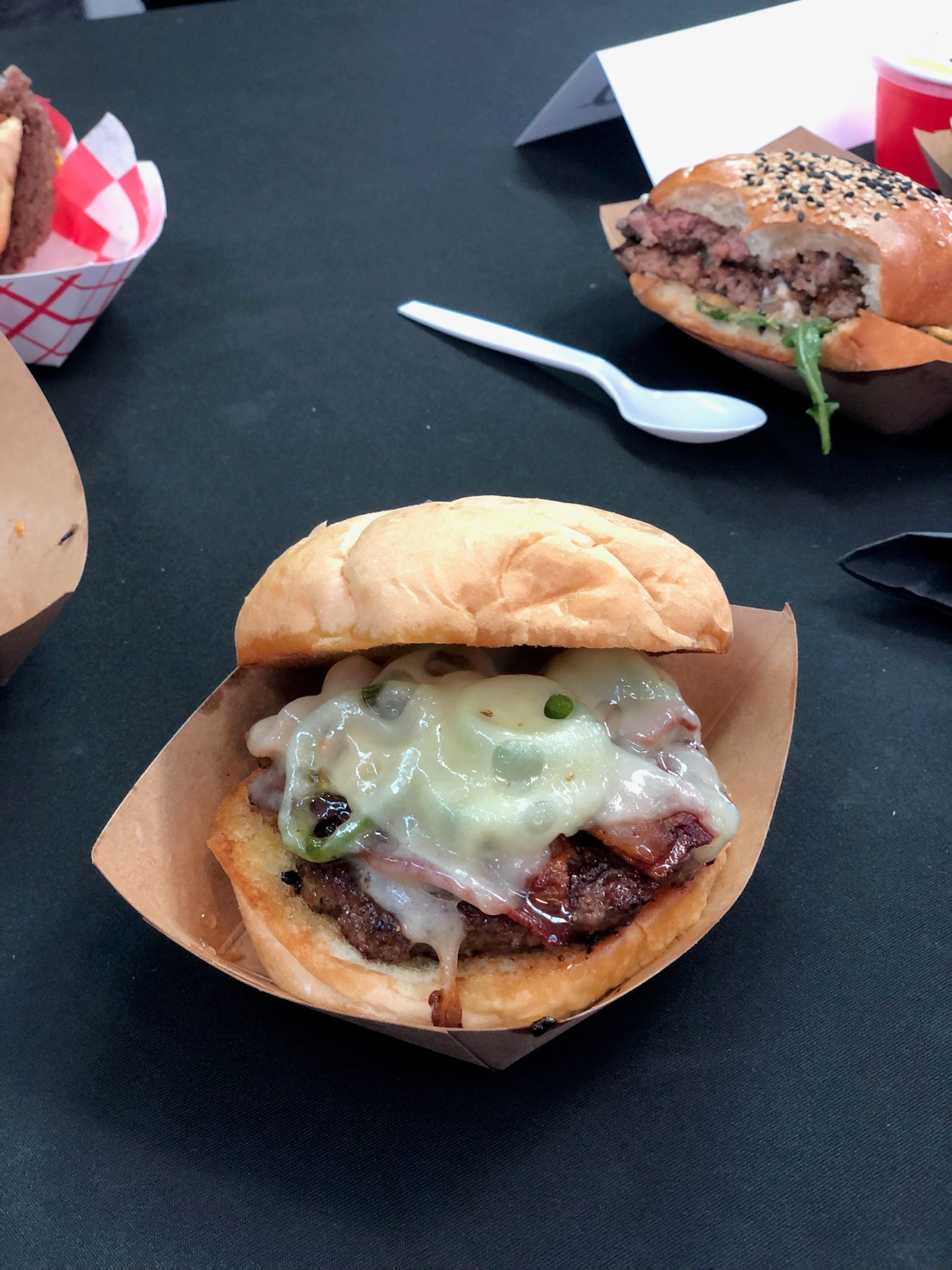 Detroit's 2022 Burger Battle winner has a Caribbean kick