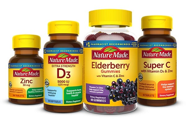 The maker of Nature Made vitamins says it will build a $200 million factory in New Albany, creating 225 jobs.