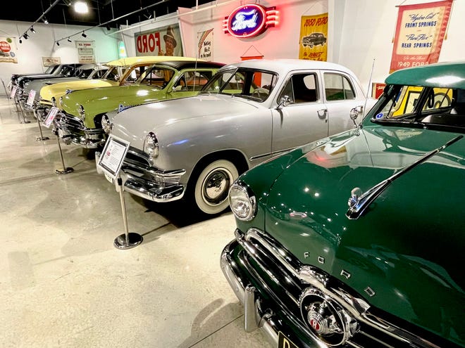 Car museums in Auburn, Indiana, display classic vehicles