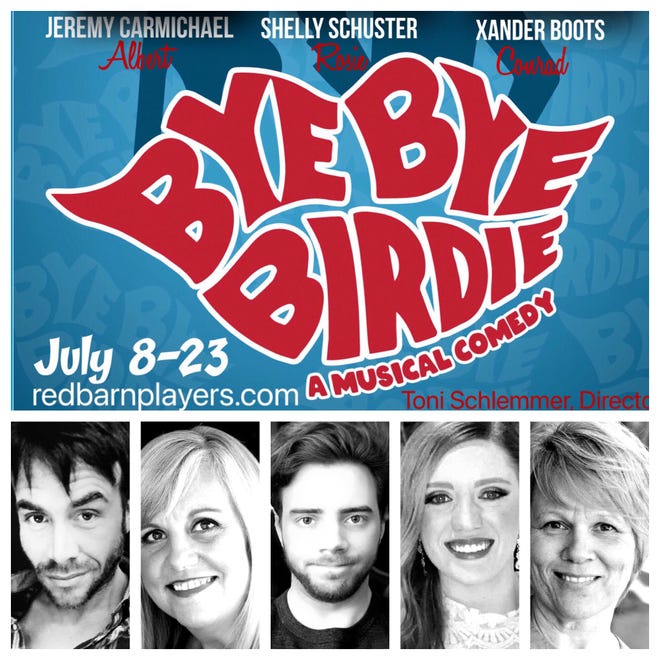The Red Barn Theatre in Franklin Township, will present "Bye Bye Birdie," throughout July, as part of its season of performances.