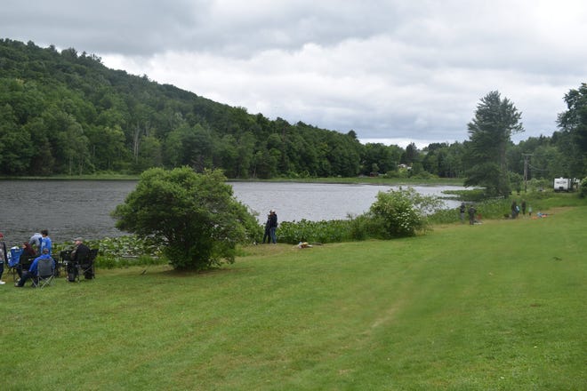 Stony Mountain Family Campground in Tunnhannock rents cabins, tents, RVs and has RV and rig parking.