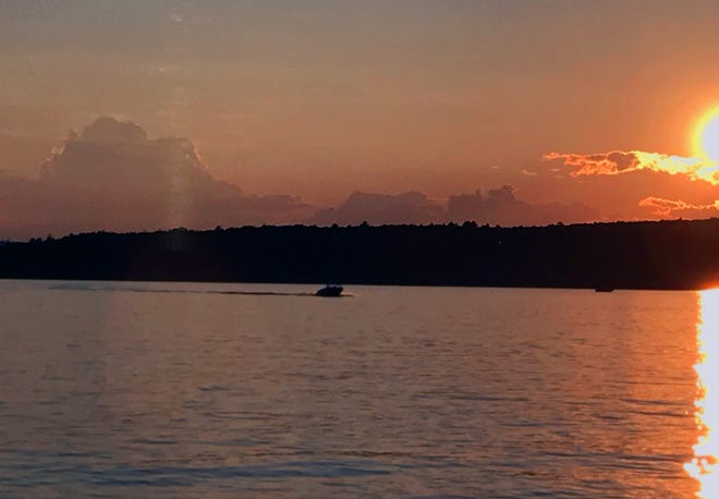 Watch the summer sunsets when you bring your own RV or rent one at Ironwood Point in Lake Wallenpaupack.