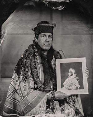 "Talking Tintype, Andy Everson, artist, citizen of the K’ómoks First Nation" by William Wilson