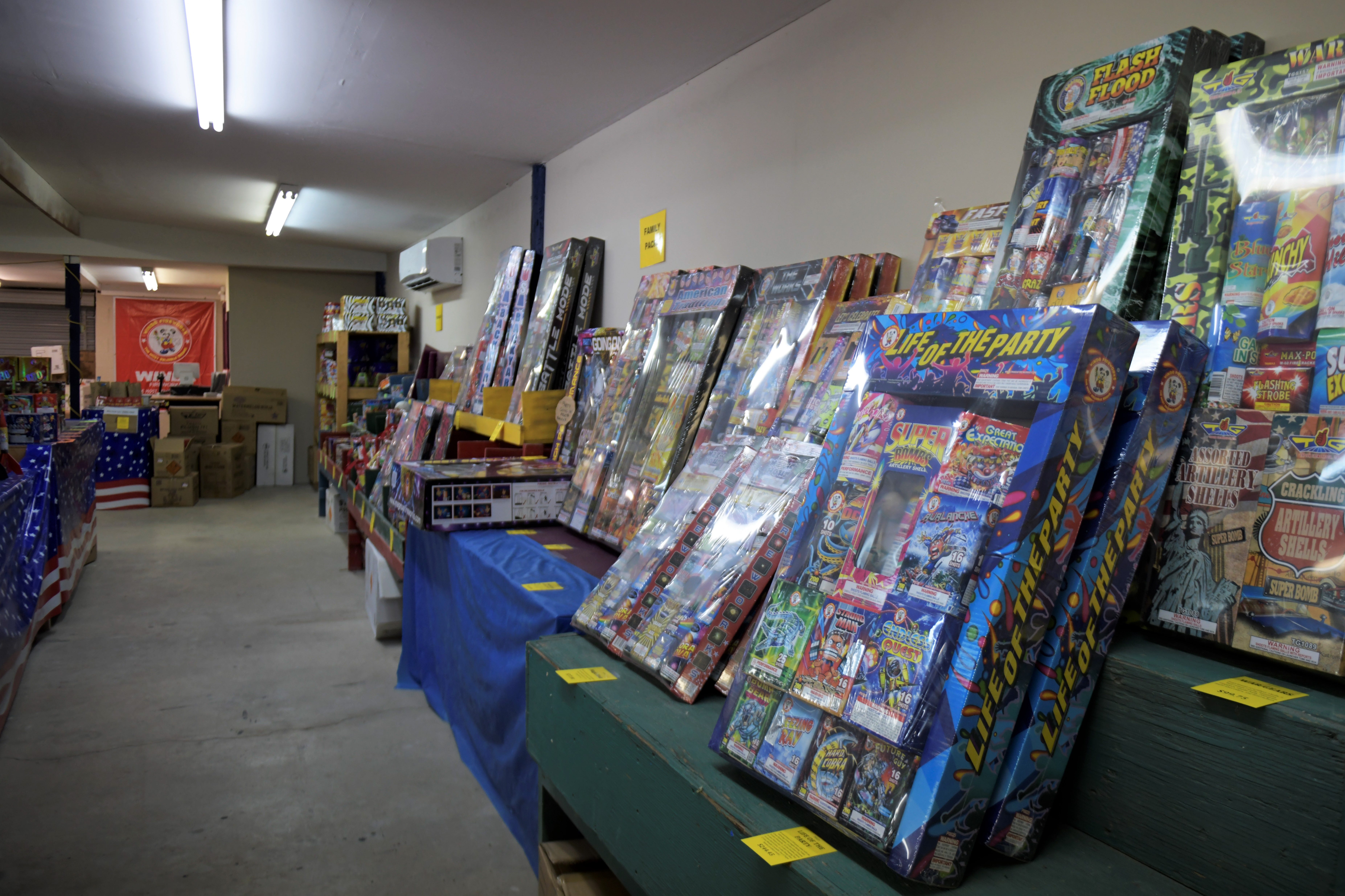 You can buy fireworks Thursday in Hutchinson for the 4th of July