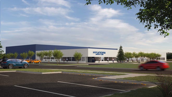 Hyundai's new Safety Test and Investigation Laboratory (STIL) in Superior Township is expected to open in fall of 2023 and employ 150.