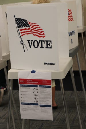 The Dixie Convention Center was one of two in-person voting locations made available to Washington County voters for the 2022 election. Most Utah voters cast their ballots by mail, but in-person sites were set up for those who chose to do it in person or for those who had not registered ahead of time and received ballots in the mail.