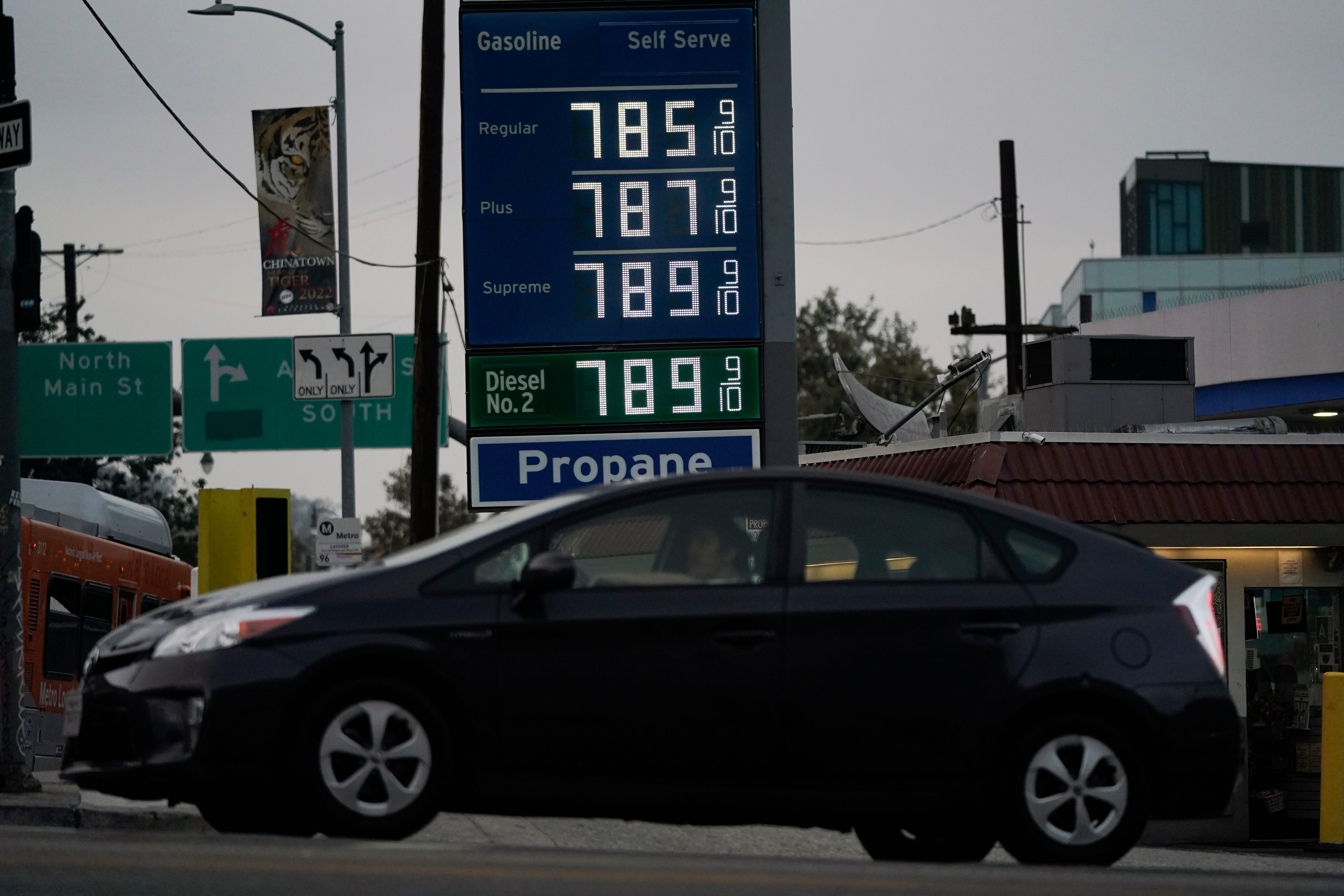 California gas prices are soaring again, averaging $6.42 a gallon. But 'welcome relief' is coming.