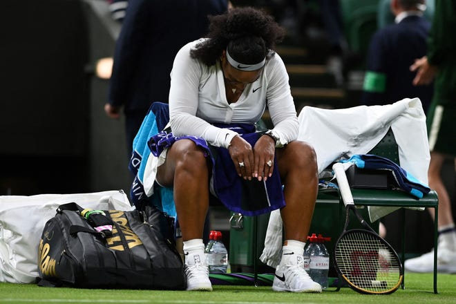 Serena kembali ke Wimbledon dan kehilangan tiga set kegembiraan dari Harmony Tan