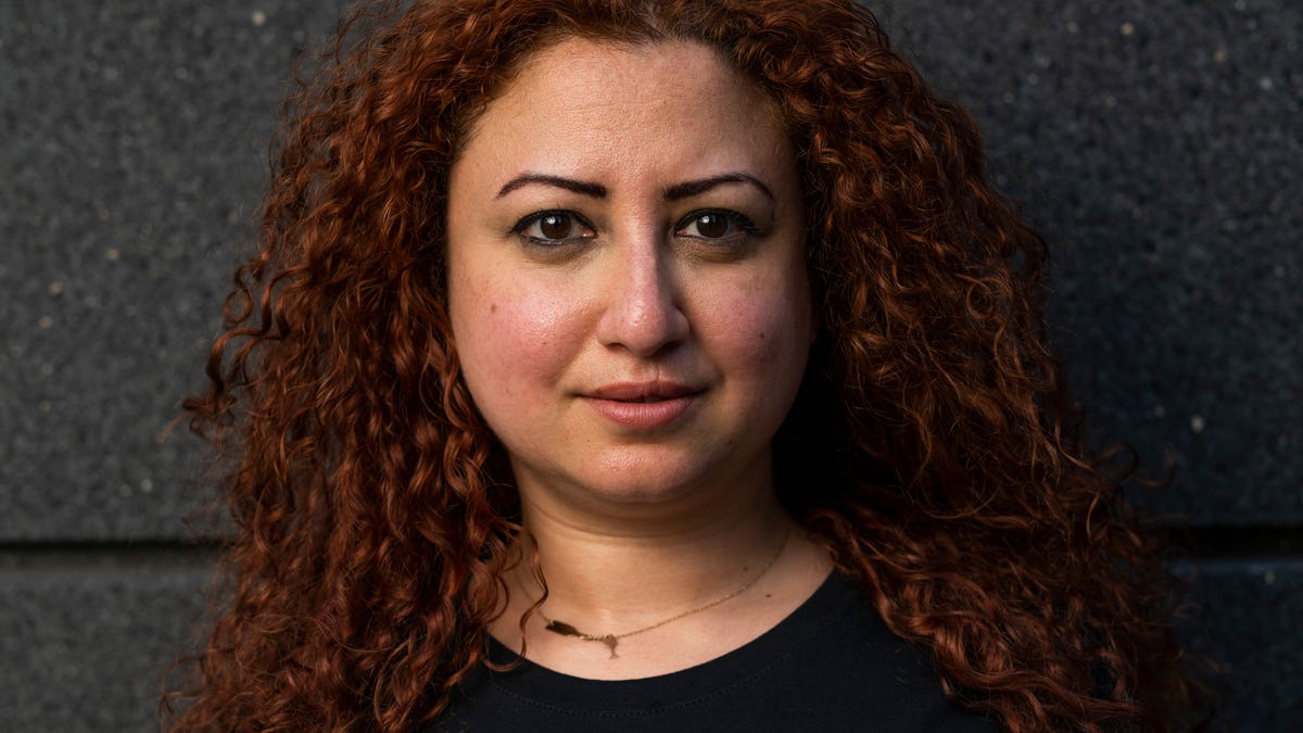 Sahar Saba poses for a portrait at a park near her home in Eden Prairie, Minn. on Monday, June 27, 2022. Following the leak of a potential draft to overturn Roe v. Wade by the US Supreme Court, women around the country are scrambling to purchase back stock of necessary emergency contraceptives and birth control products. The US Supreme Court overturned Roe v. Wade on June 24, 2022.