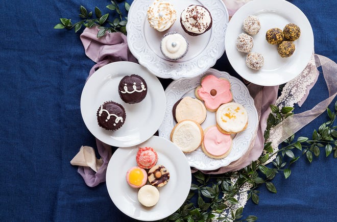Desserts from winners in the Best of Columbus Weddings reader poll
